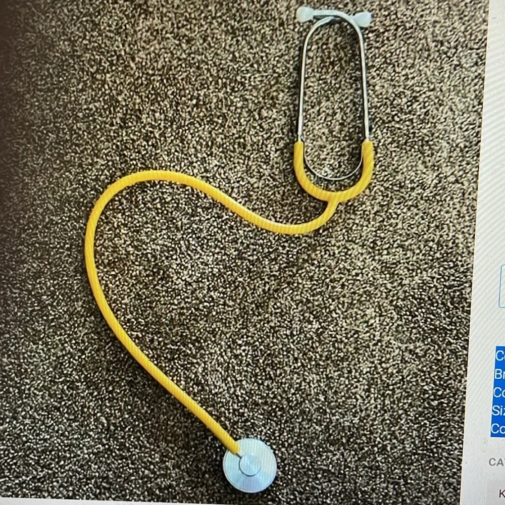 Doctor’s costume / lab coat with stethoscope 4/5